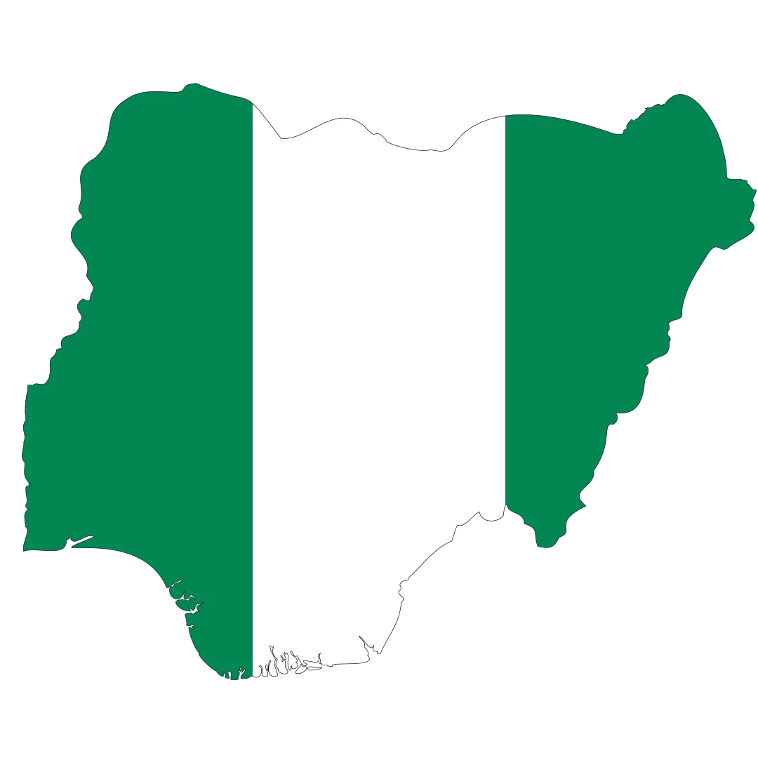 Nigeria import export trade map